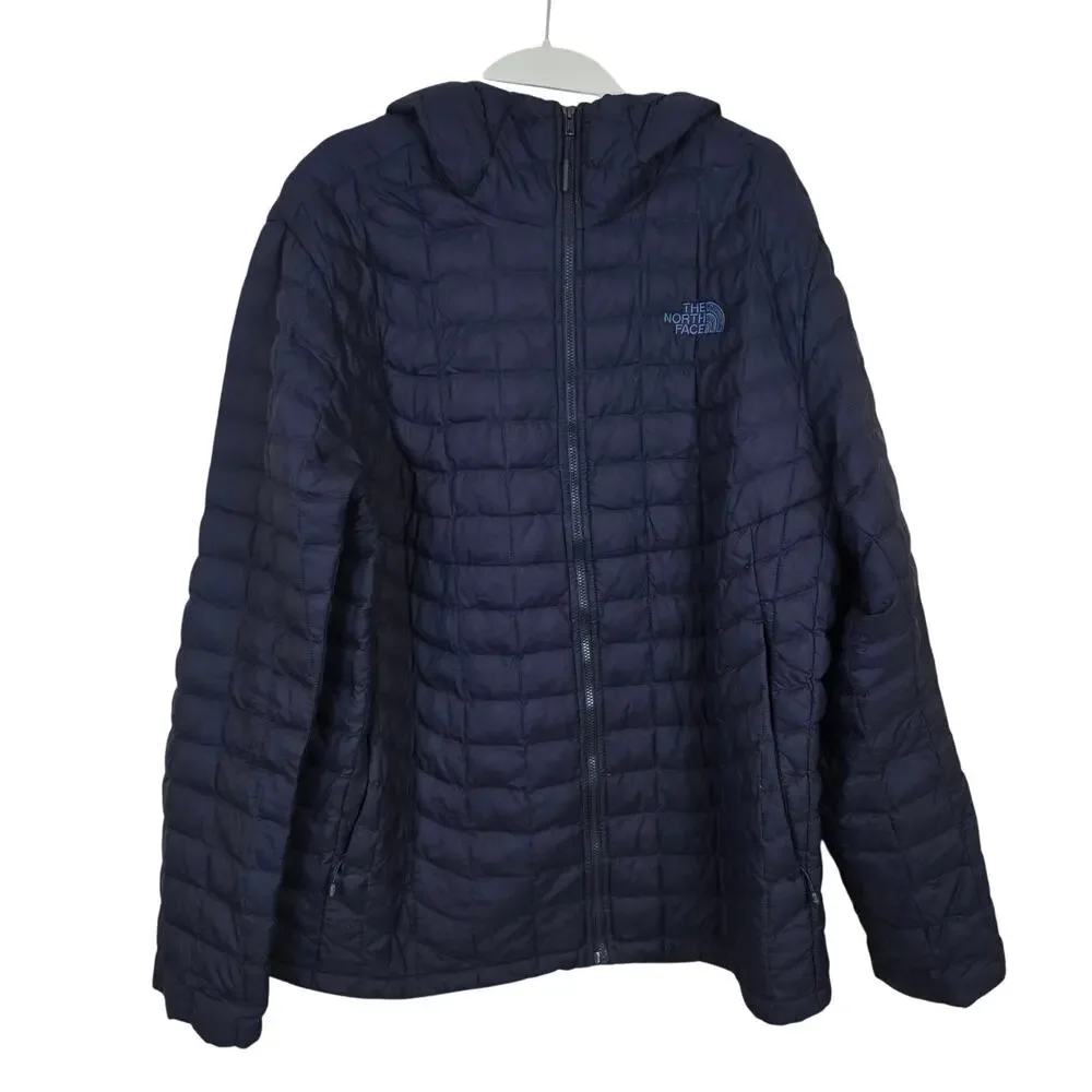 Men's The North Face Navy Blue Lightweight Quilted Coat | Size XL